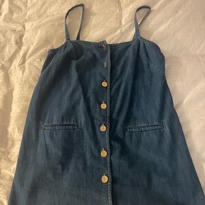 J. Crew Denim Blue Dress